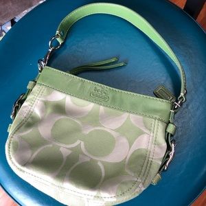 Green Coach Bag